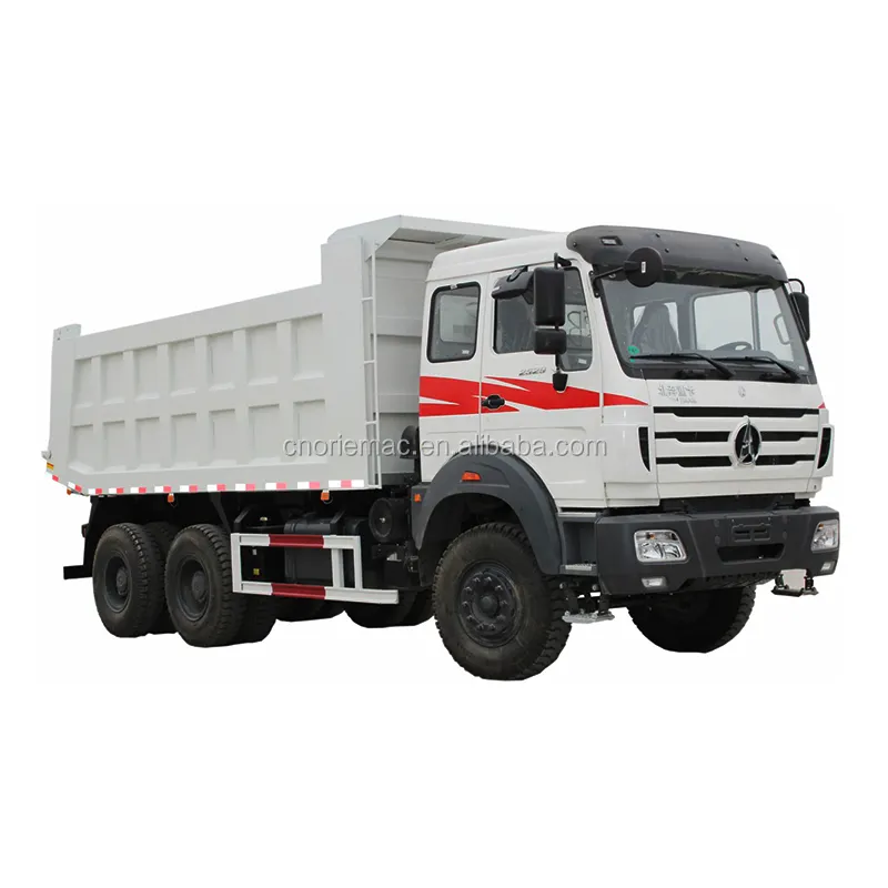 BEIBEN NG80 8x4 camión volquete usado para arena de transporte