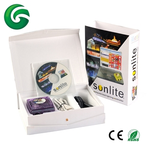 PC DMX Control (Sistema de 32 bits) con interfaz usb controlador dmx 512, 1024 sunlite 512CH controlador de iluminación led - Product Image 4