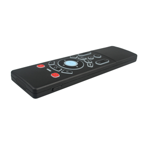 T6 telecomando mouse Dell'aria con tastiera Retroilluminata con funzione di apprendimento IR per Android TV box e Smart TV e di Windows