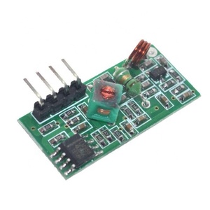 Venta caliente 433 Mhz RF transmisor y el receptor y módulo de enlace kit/ARM/315 MHZ MCU WL/433 MHZ inalámbrico