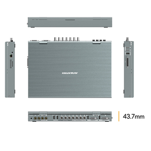 15.6นิ้ว Full HD อุปกรณ์ภาพและเสียงแบบพกพา6 Video Switcher ผสม Chroma Key และ Luma Key