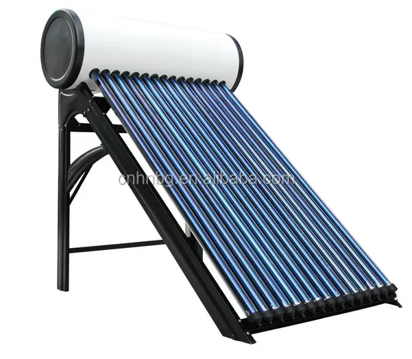 2016 Nuevo de tubería de calor calentador de agua Solar colector/Sistema de calentador de agua Solar dividido integrado a presión