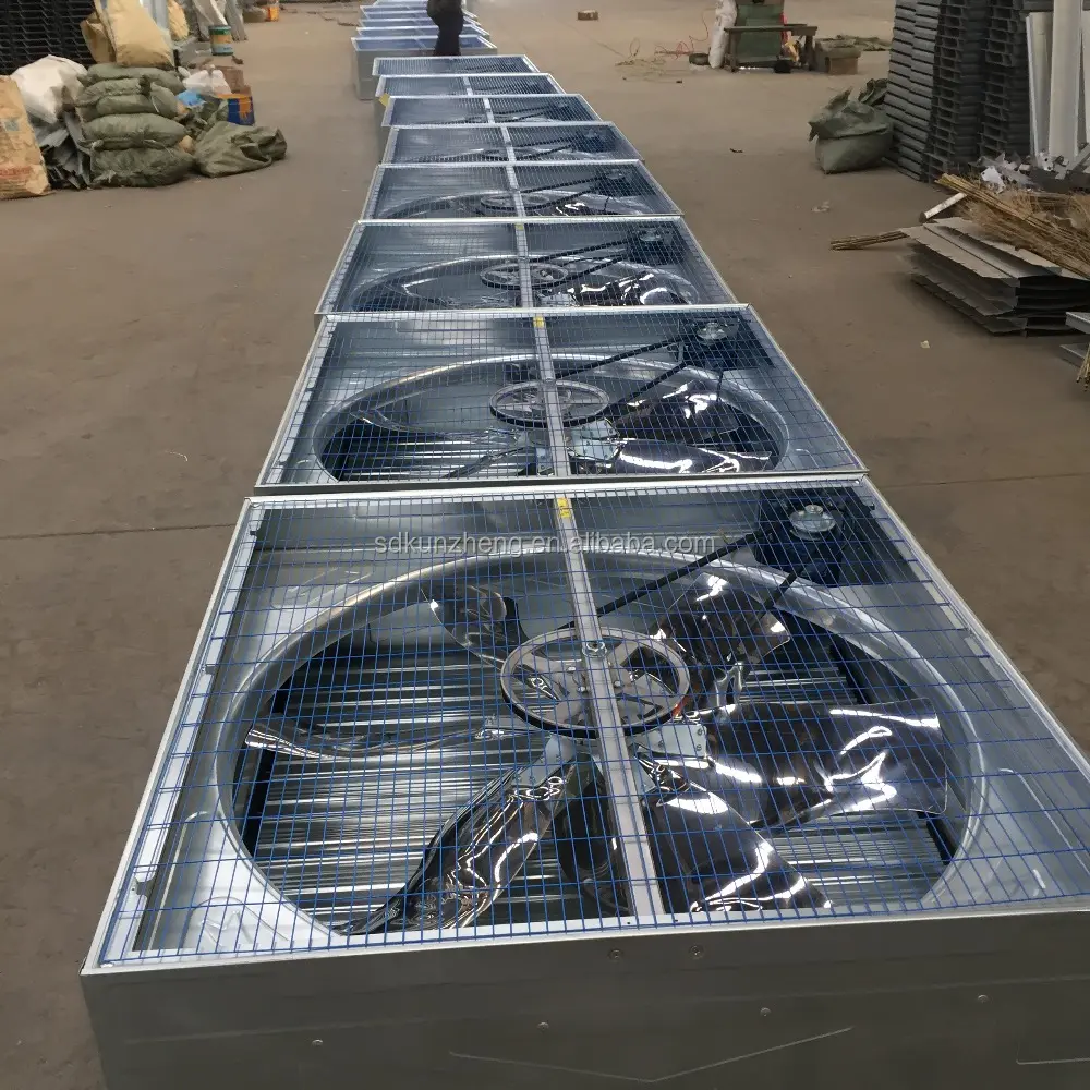 Parete lamiera Zincata ventilatore di scarico industriali