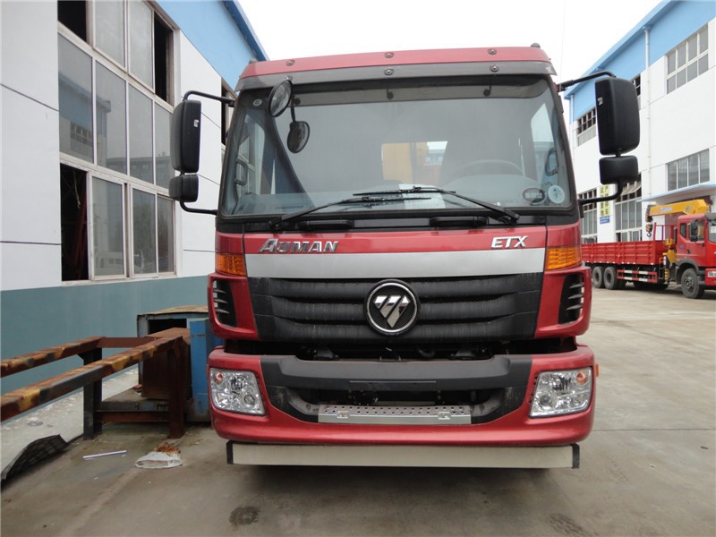 Foton Auman 6.3 Ton Flatbed Truck Mounted <strong>Crane</strong> - Product Image 3