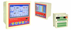 6,12 Channels EthernetRS485 Digital Paperless Temperature Pressure Recorder Universal <strong>Input</strong> Chart Recorder OEM Customization - Product Image 3