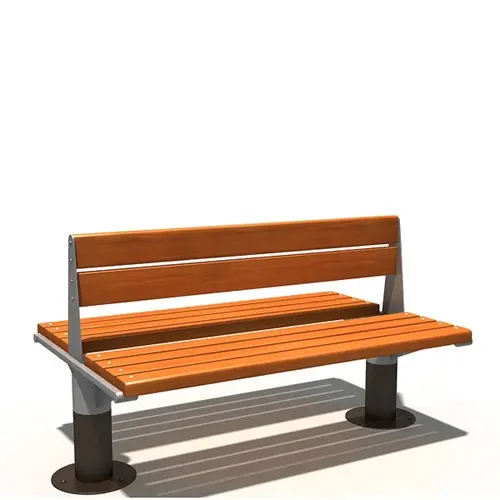 Street Seating Bench Supplier BH18701 outdoor bench seating wood bench seating