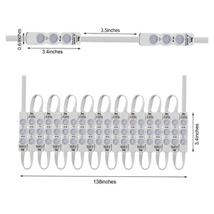 Advサインac 110v 220vバックライト2835smdレンズ<span class=keywords><strong>led</strong></span>モジュール