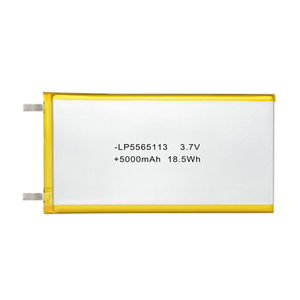 高容量 lipo 5565113 3.7 v 5000 mah 18.5wh 可充电锂聚合物电池 - Product Image 4