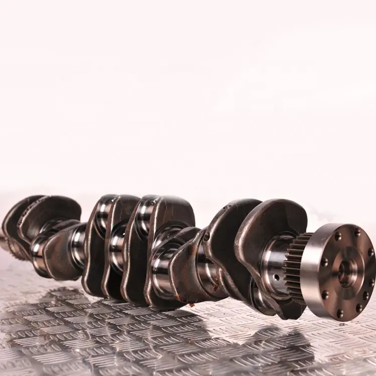 Kualitas OEM Ditempa Crankshaft Baja Isde Poros Engkol Mesin Diesel 4934862 5301009 3974538