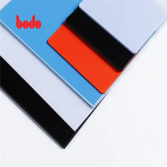 1.3mm thick incombustible ABS 2 double color sheet plastic sheet