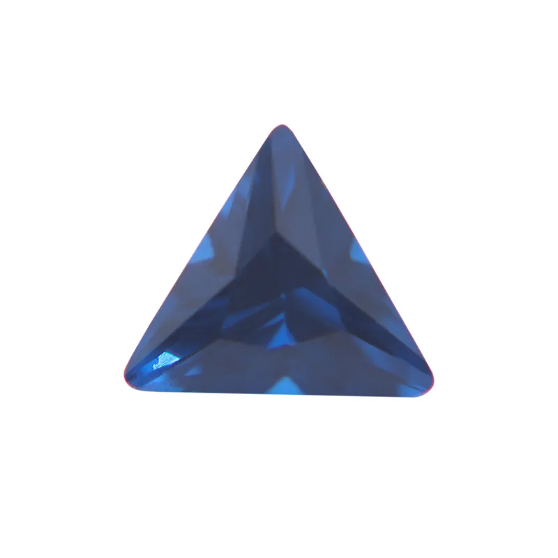 Gran oferta de piedra de espinela 113 # forma de triángulo piedra preciosa de espinela suelta para hacer joyas piedra de gema