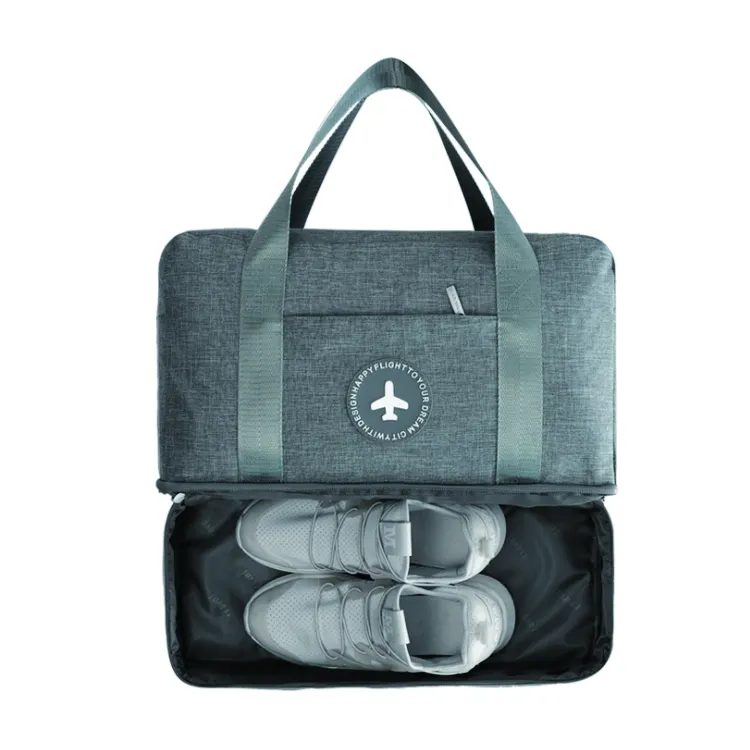 थोक महिलाओं जिम योग बैग डिजाइनर यात्रा duffel बैग के साथ जूता compart