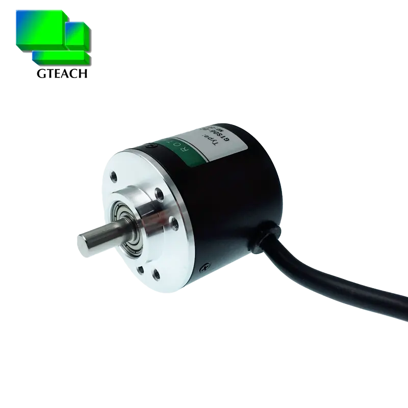 1000พัลส์rotary encoder ABขั้นตอนGTS06-OC-RA1000B-2Mเส้นผ่าศูนย์กลาง38มิลลิเมตรเพลา6มิลลิเมตรที่เพิ่มขึ้นเพลาencoder