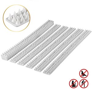 Abco Tech Bird Cat Spikes-Bộ 10 An Ninh Chống Leo Núi Cho Hàng Rào, Tường & Lan Can Của Bạn Để Ngăn Chặn Động Vật Xâm Nhập Của Con Người - Product Image 4