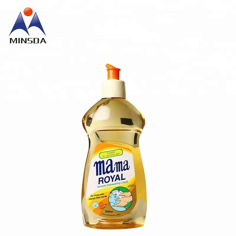 Minsda Waterproof Private Customized Printing Label Sticker For Dishwashing Liquid Labels