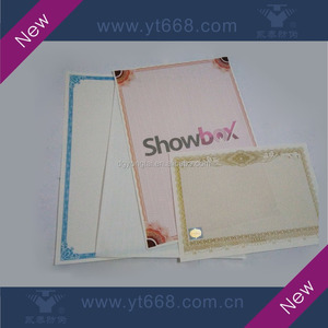 Giấy Bảo Mật Ba Chiều Sáng Bóng Giấy In Xác Thực Có Tính Năng Chống Sao Chép - Product Image 5