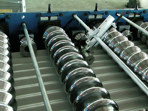 YX1064 Màu Sắt Tấm Lợp Cuộn Tạo Thành Máy cho Thùng và Roof Bảng Điều Chỉnh - Product Image 4