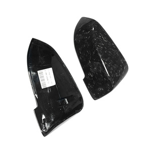 F10 yeni varış dövme karbon yan ayna kapağı 1:1 BMW F10 F11 F01 F02 için yedek F07 F18 5 Serie 2014 up OEM teçhizat - Product Image 6