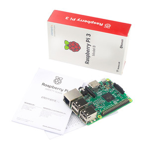 Original 1GB Ras Pi 3 Kit Himbeer Pi 3 Modell B Platine Acryl gehäuse Lüfter SIC Kühlkörper 5V 2.5A Ladegerät 2.4G Tastatur
