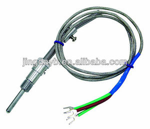 WZPT-202 The <strong>compression</strong> <strong>spring</strong> fixed RTD Pt100 <strong>temperature</strong> <strong>sensor</strong> made in china factory - Product Image 3
