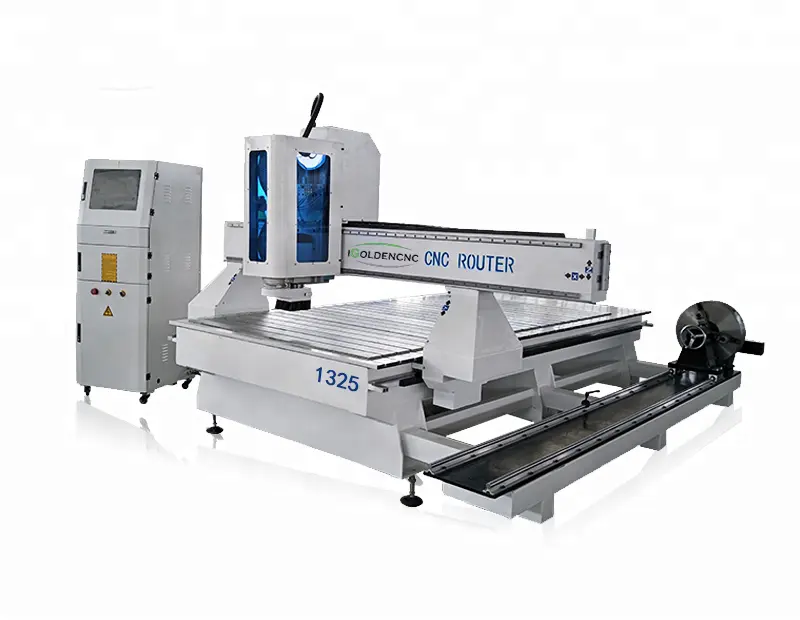 โปรโมชั่นราคา 1325 CNC router เครื่องโรตารี่สิ่งที่แนบมา