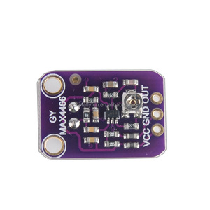 Arduino用の調整可能なゲインを備えたオリジナルのGY-MAX4466マイクセンサーMAX4466エレクトレットマイクアンプボード - Product Image 5