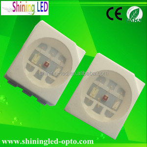 PLCC-6 Tri-renk 3 cips 6 Pin 2835 RGB SMD LED için 0.6 W LED stip ışık, ampul lamba, Panel - Product Image 5