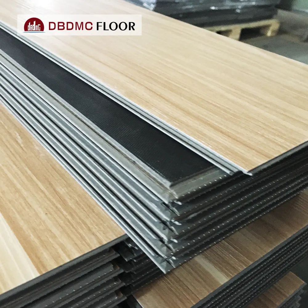 DBDMC-Suelo de plástico para uso en interiores, suelo de madera de PVC