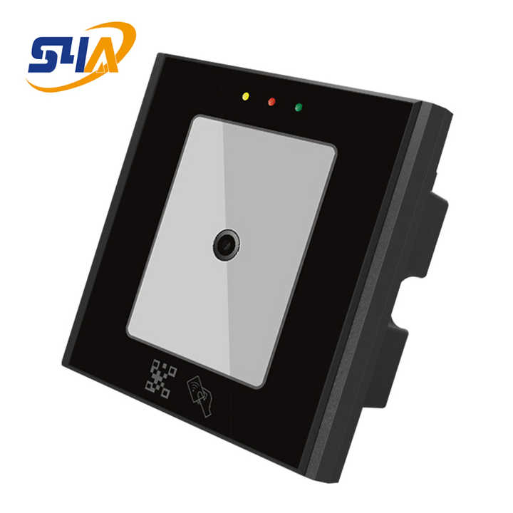 Smart access control QR code reader with RFID or IC