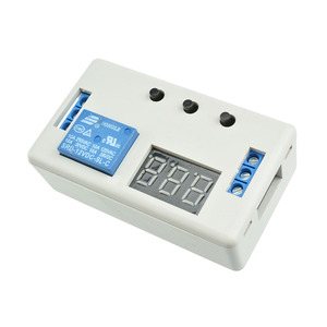 Digitale Display A LED Tempo di Ritardo Relè Consiglio Modulo DC 12V di Controllo Programmabile Timer Interruttore Trig ger Ciclo Modulo Con caso - Product Image 4