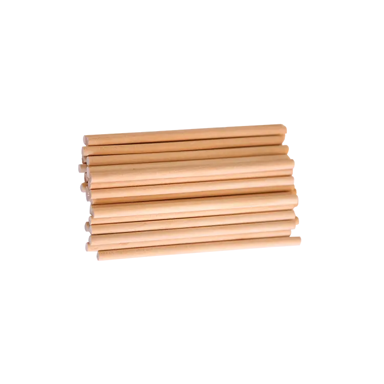 Holz Produkte sticks runde eis-sticks Kurze Runde Sticks für verkauf