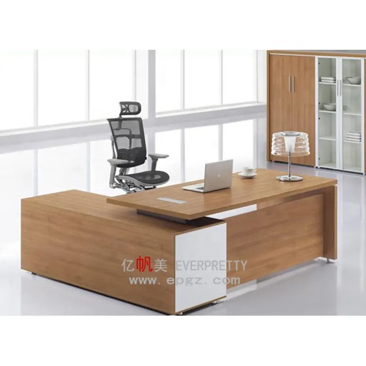Mesa executiva do ceo da gabinete de madeira para móveis do escritório