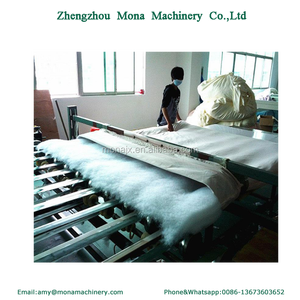 Linea di produzione della macchina sintepon di ovatta di alta qualità poliestere Sintepon che fa la linea di produzione della trapunta di riempimento della macchina - Product Image 2