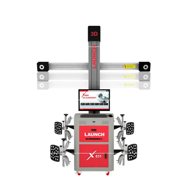 Più nuovo Lancio di marca usato 3D allineamento delle ruote X-831S per sempre gratuito di aggiornamento/assetto ruote