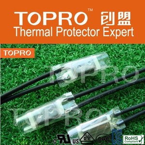 <strong>250V</strong> 17A <strong>Alternative</strong> Klixon Bimetal Motor Thermal Protector (17AM1+PTC)