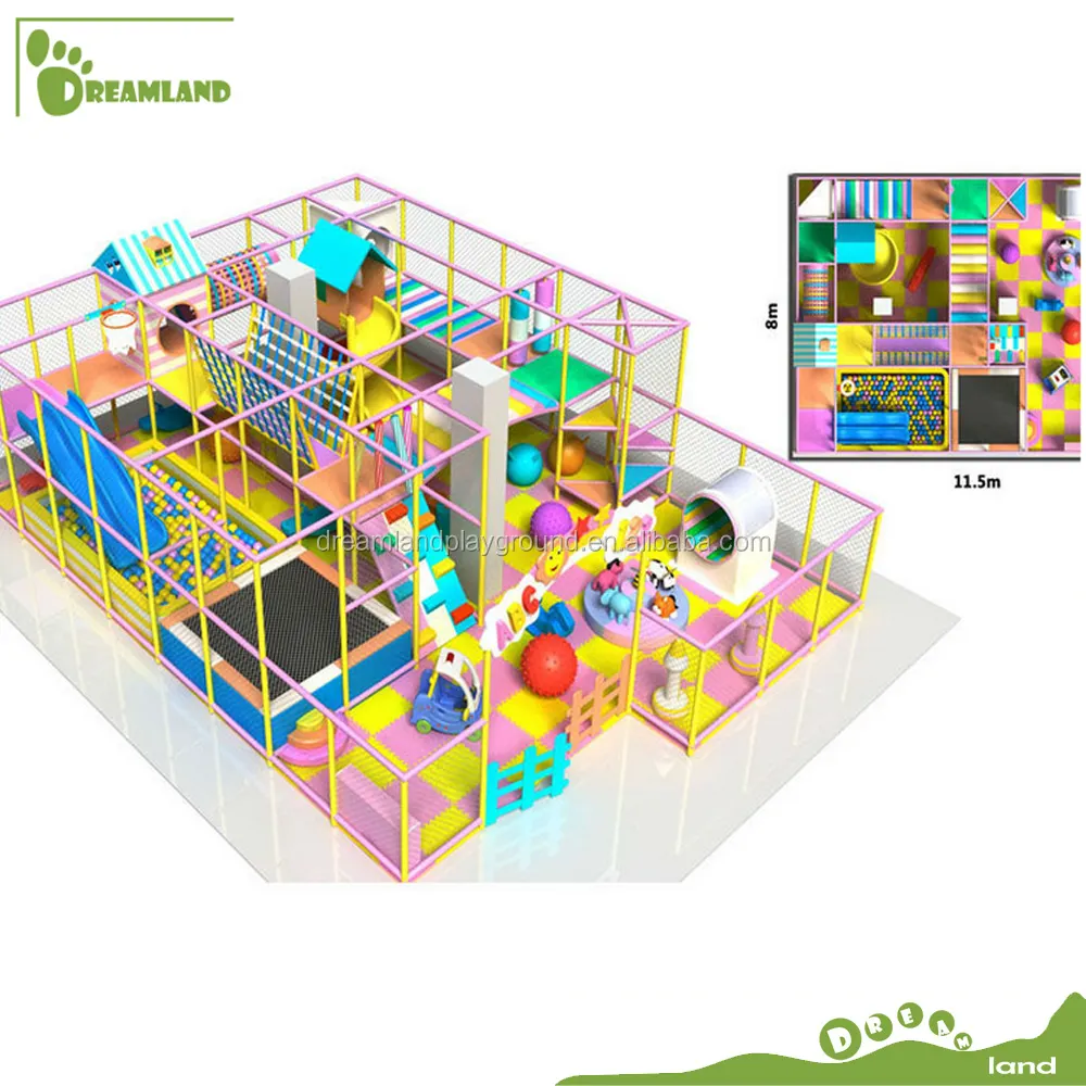 Fantastico Bambini area di gioco di Qualità Superiore di disegno per bambini parco giochi al coperto candy land gioco