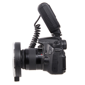 W48 Microscope Photography Ring Flash Lens Video Camera Shooting Fill <strong>LED</strong> Light Lamp for Canon Nikon for Sony FUJI DSLR Cameras - Product Image 4
