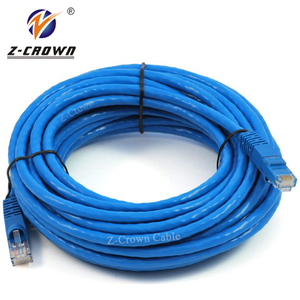 Fabrika UTP Cat5e Cat6 yama kablosu RJ45 fiş ağ kablosu Cat6a Cat7 kedi 8 ethernet ağ kablosu iletişim kabloları - Product Image 4