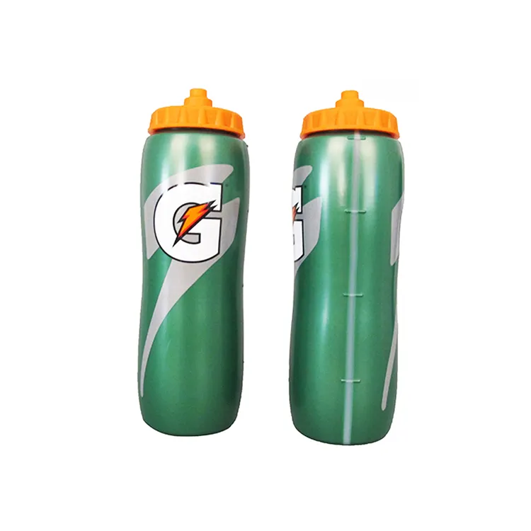 Botella de agua de plástico sin Bpa con logotipo personalizado, venta al por mayor, para beber