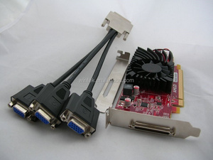 质量选择VHDCI 5574低调1G PCI Express接口多屏幕图形卡