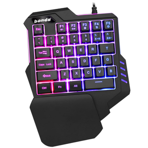 OEM Custom <strong>Notebook</strong> Pc <strong>Computer</strong> Accessories 2.4g Wired Mini USB Hand Gaming <strong>Keyboard</strong> Touchpad Gaming <strong>Keyboard</strong> - Product Image 1