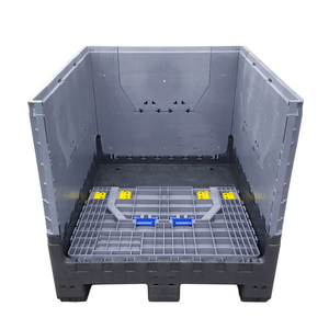 Collapsible Plastic Pallet Box <strong>Container</strong> Big Storage Box <strong>Stack</strong> Able