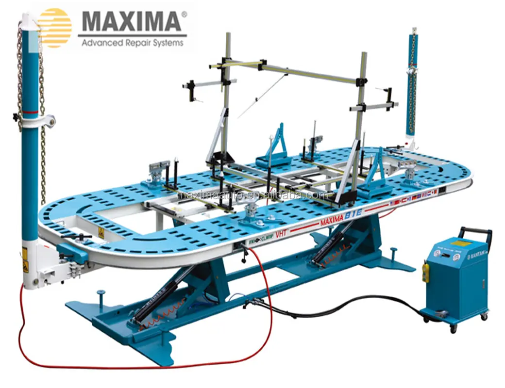 Aligneur de carrosserie de voiture B1E, machine de cadre de redressement de châssis, machine à cadre automobile