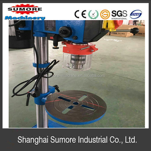 用于锁孔钻孔 SP5216A-II 的 12 速工业工作台爱好钻床