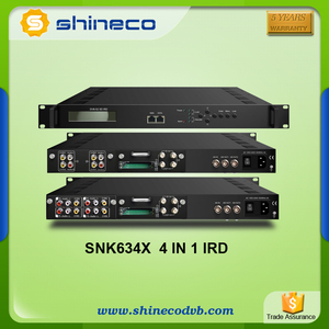 Best IPTV Receiver 4:2:2 Professional IRD with Streaming Over UDP/RTP <strong>IP</strong> <strong>Output</strong> - Product Image 2