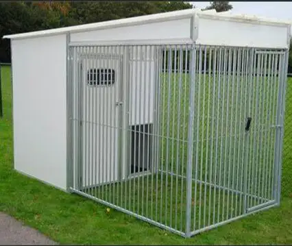 Brand New Pet Dog Play Pen Run Met Schuur Shelfter En Hond Huis