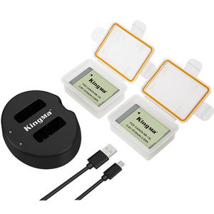 KingMa ליתיום סוללה NB-13L כפול USB מטען עבור Canon PowerSh <span class=keywords><strong>G5X</strong></span> PowerSh G7X PowerSht G9X PowerSht G9X Mark II