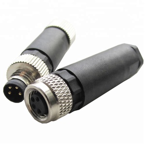 4 针插头和插座 m8 4 pinos conector do 传感器