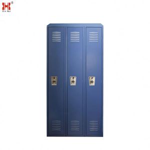 <strong>Cheap</strong> <strong>Metal</strong> American <strong>Lockers</strong> 3 Door <strong>Metal</strong> Gym <strong>Locker</strong> Clothes Cabinet