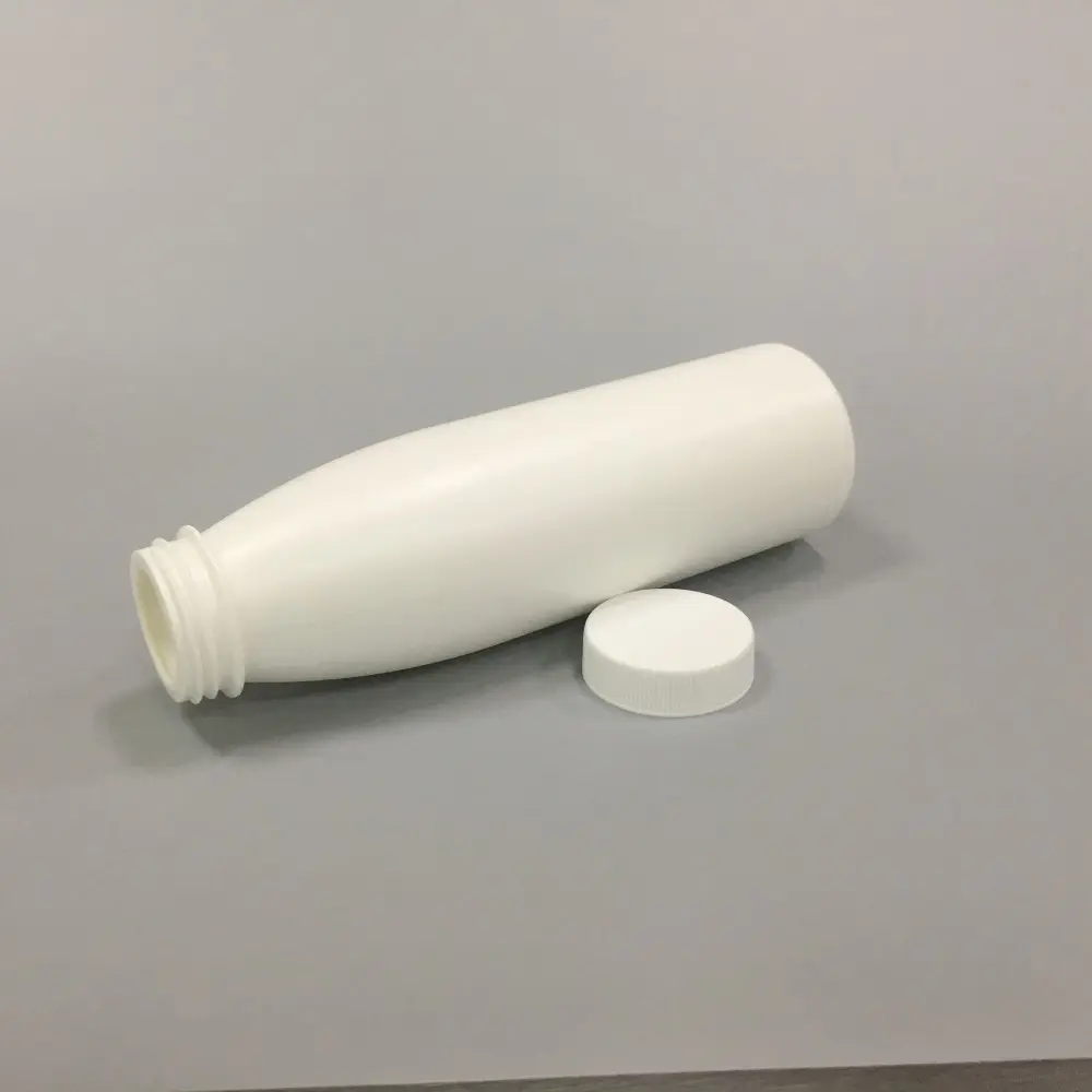 Schlussverkauf weiße 500 ml Plastikflasche Plastik-HDPE-Flasche für flüssige Medizin hochwertige Flasche anpassbares Logo
